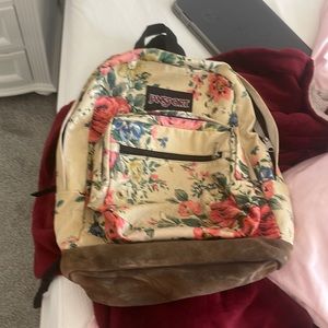 floral jansport backpack